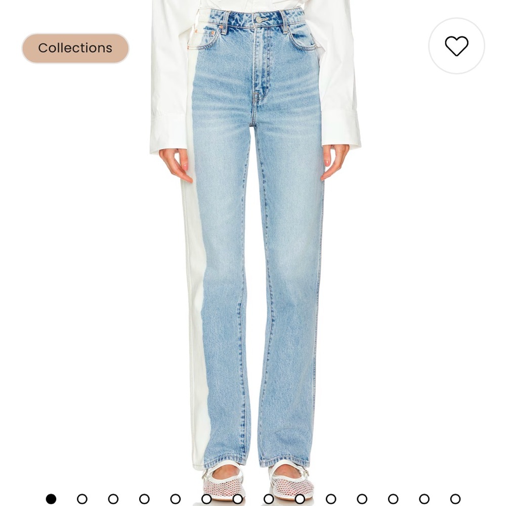 GRLFRND Light Blue High Rise Jeans